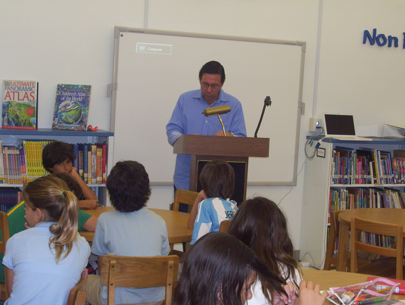 Traveling Poet Visits South Florida Schools and Universities